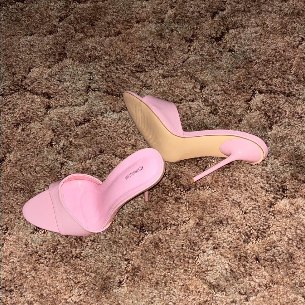 Never worn pretty little thing heels size 8 *sold out online*